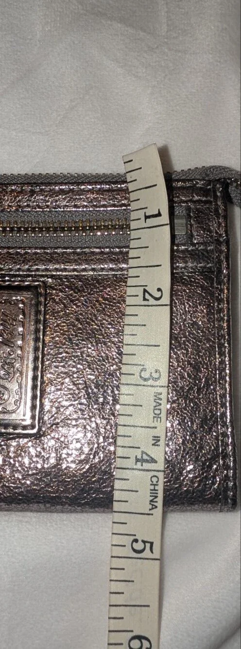 Coach sleek metallic